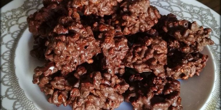 Barras de cereales con chocolate Foto: cookpad