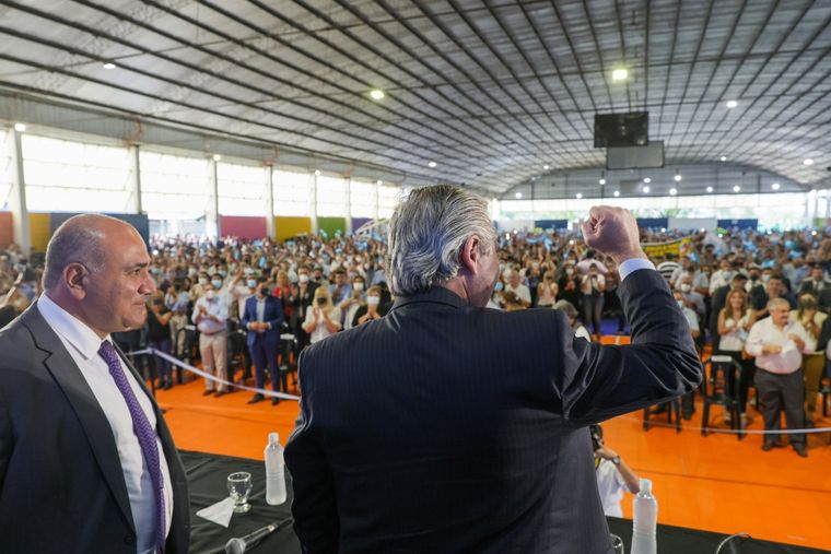 Alberto Fernández en Tucumán.