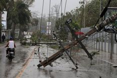 El paso del huracán Fiona por República Dominicana dejó al menos una persona muerta. Foto: GETTY IMAGES