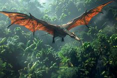 Descubren huellas de pterosaurios de hace 100 millones de años en la Formación Candeleros, en la provincia de Neuquén. Foto: Freepik