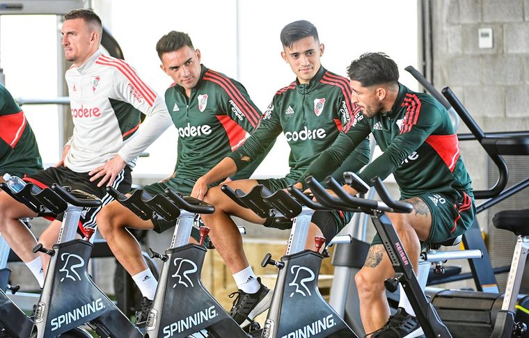 River Plate El Millonario volvió a entrenarse con varias buenas noticias. Foto: River Plate