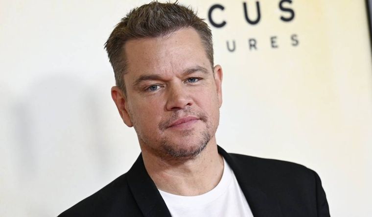 Matt Damon se mostró recientemente en público con su esposa Luciana Barroso y tres de sus cuatro hijas.