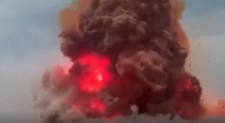Las causas de la explosión aún no han sido explicadas por las autoridades. Foto: Captura de video