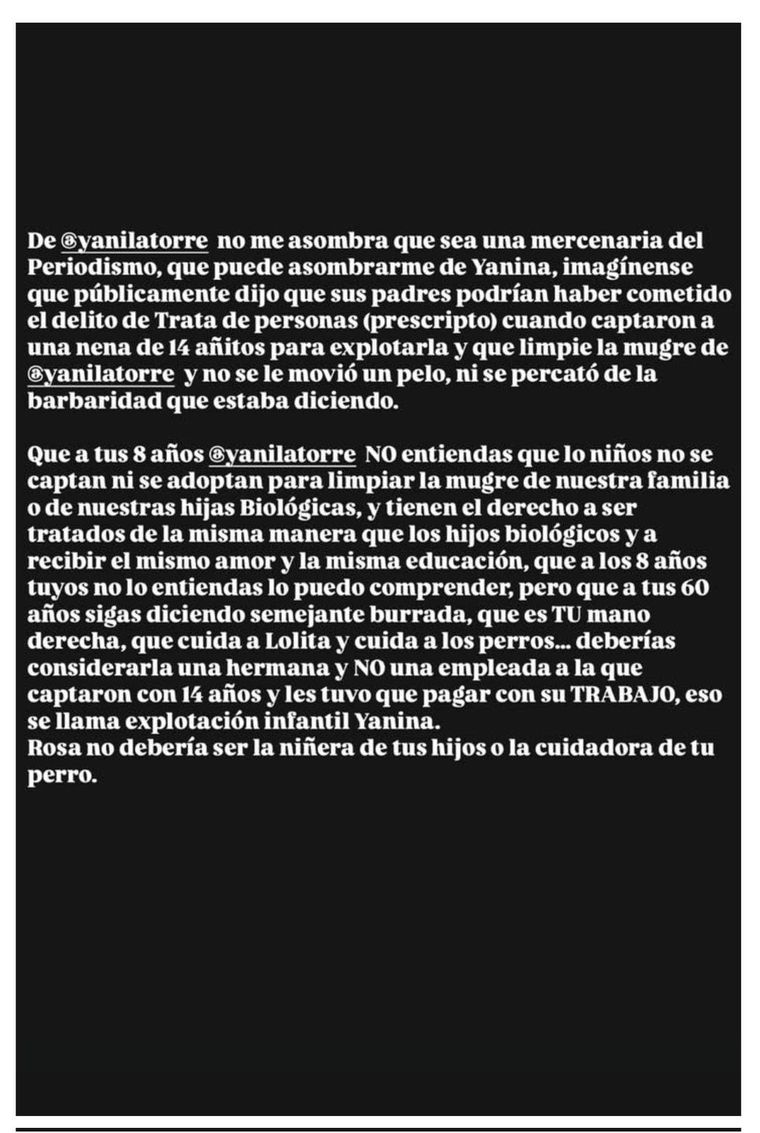 Una de las tantas historias del abogado, incriminando a la conductora. Una de las tantas historias del abogado, incriminando a la conductora.