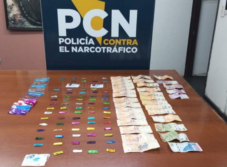 Dos personas fueron detenidas e incautaron cocaína en operativos realizados en Guaymallén Foto: Ministerio de Seguridad de Mendoza