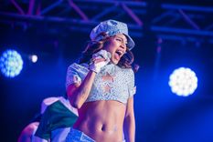 Emilia se volvió viral en las redes sociales en las últimas horas por la equivocación del periodista Cristian Kiky Arteaga. Foto: Santiago Tagua/MDZ