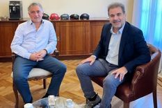 Sebastián Pareja y Cristian Ritondo volvieron a reunirse para ratificar las negociaciones del PRO y La Libertad Avanza en la Provincia de Buenos Aires. Foto: X Sebastián Pareja y Cristian Ritondo volvieron a reunirse para ratificar las negociaciones del PRO y La Libertad Avanza en la Provincia de Buenos Aires. Foto: X