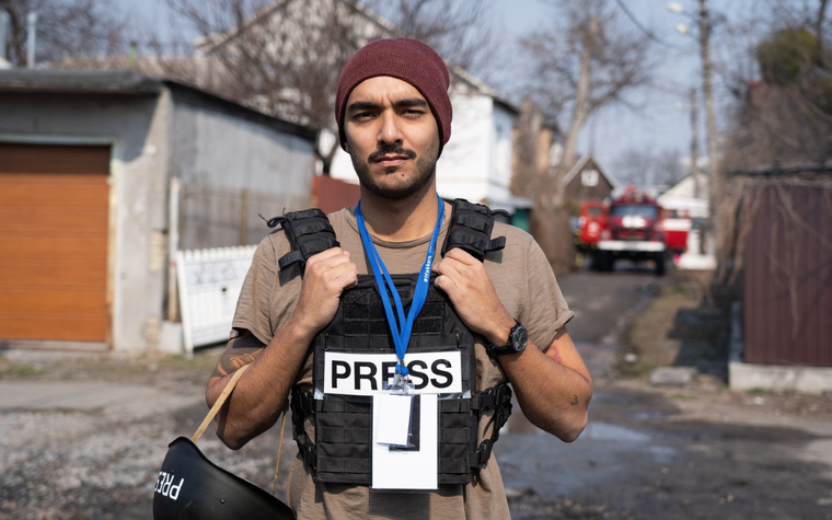 Jerónimo Mura en Kiev, Ucrania Foto: Fotos aportadas por el entrevistado