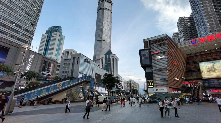 El Seg Plaza debió ser evacuado. Foto: CNN