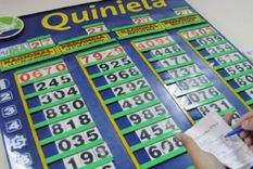 Números ganadores de la Quiniela del 4 de noviembre