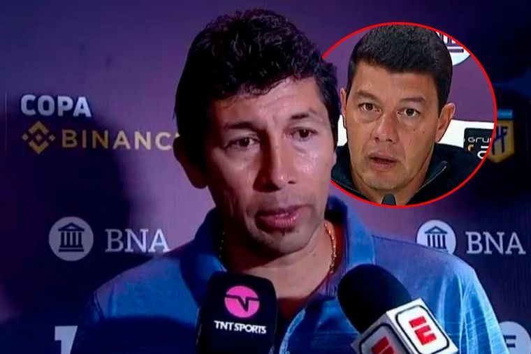 Bermúdez coincidió con Battaglia y desestimó que haya habido contactos con otros DT.