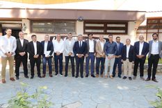 El intendente Ulpiano Suarez adelantó su propuesta de una nueva ley de coparticipación en el Congreso Municipal de Tupungato. Foto: Prensa Gobierno de Mendoza