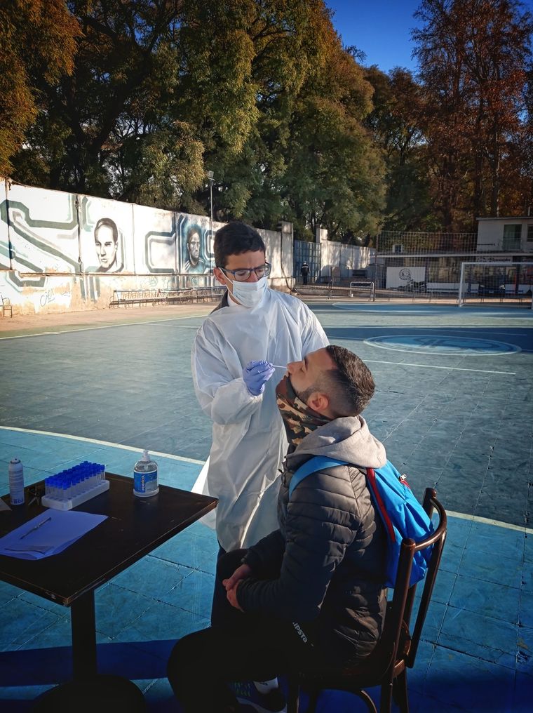 Independiente Rivadavia hisopados Foto: @CSIRoficial