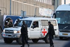 Tras el acuerdo, comenzó la liberación de rehenes en Gaza Foto: EFE