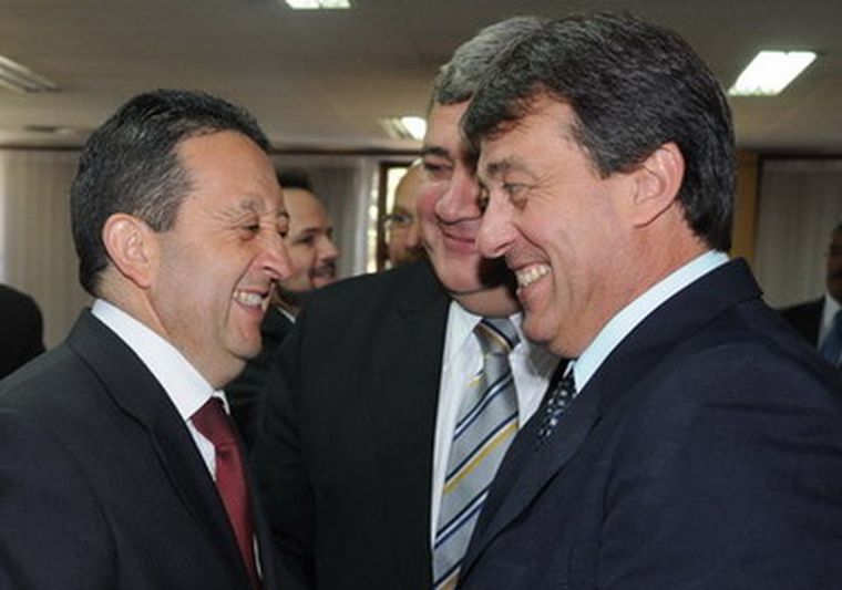 Jaque y Adolfo Bermejo, cuando se sonreían.