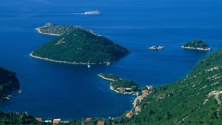 En 1397 se decidió crear un lazareto en la isla de Mljet.