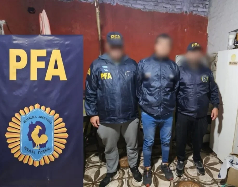 El acusado se había fugado a Chaco, pero fue detenido tras una investigación Foto: NA