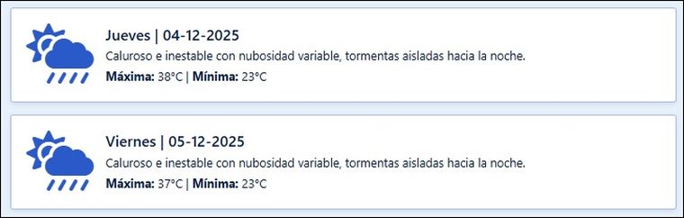 El pronóstico de Contingencias Climáticas para los próximos días en Mendoza. El pronóstico de Contingencias Climáticas para los próximos días en Mendoza.