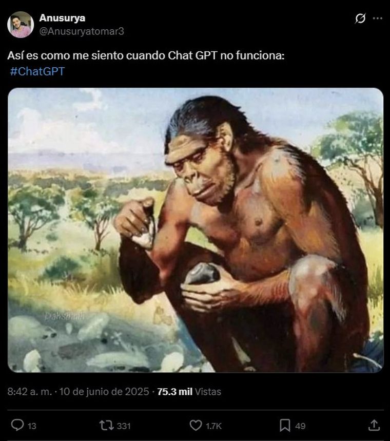 La situación rápidamente se hizo viral en X. Foto: X La situación rápidamente se hizo viral en X. Foto: X