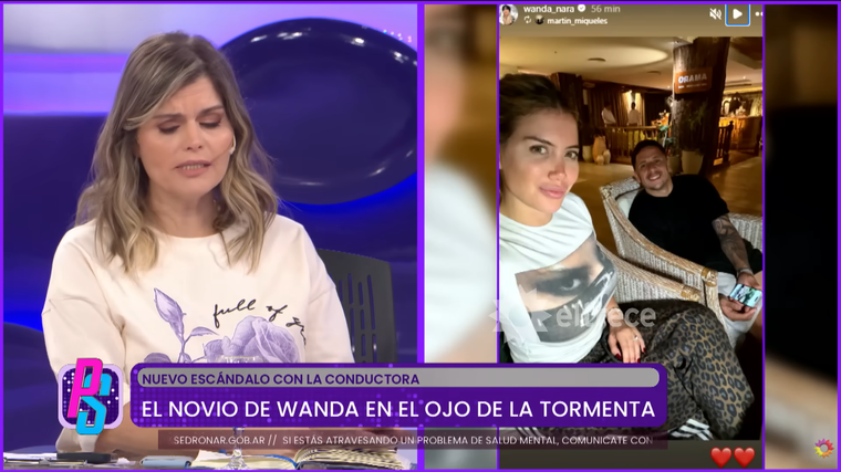 El novio de Wanda Nara en el ojo de la tormenta. Foto: captura de video YouTube/ El Trece. El novio de Wanda Nara en el ojo de la tormenta. Foto: captura de video YouTube/ El Trece.