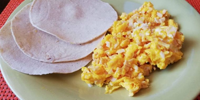 huevos revueltos Foto: cookpad