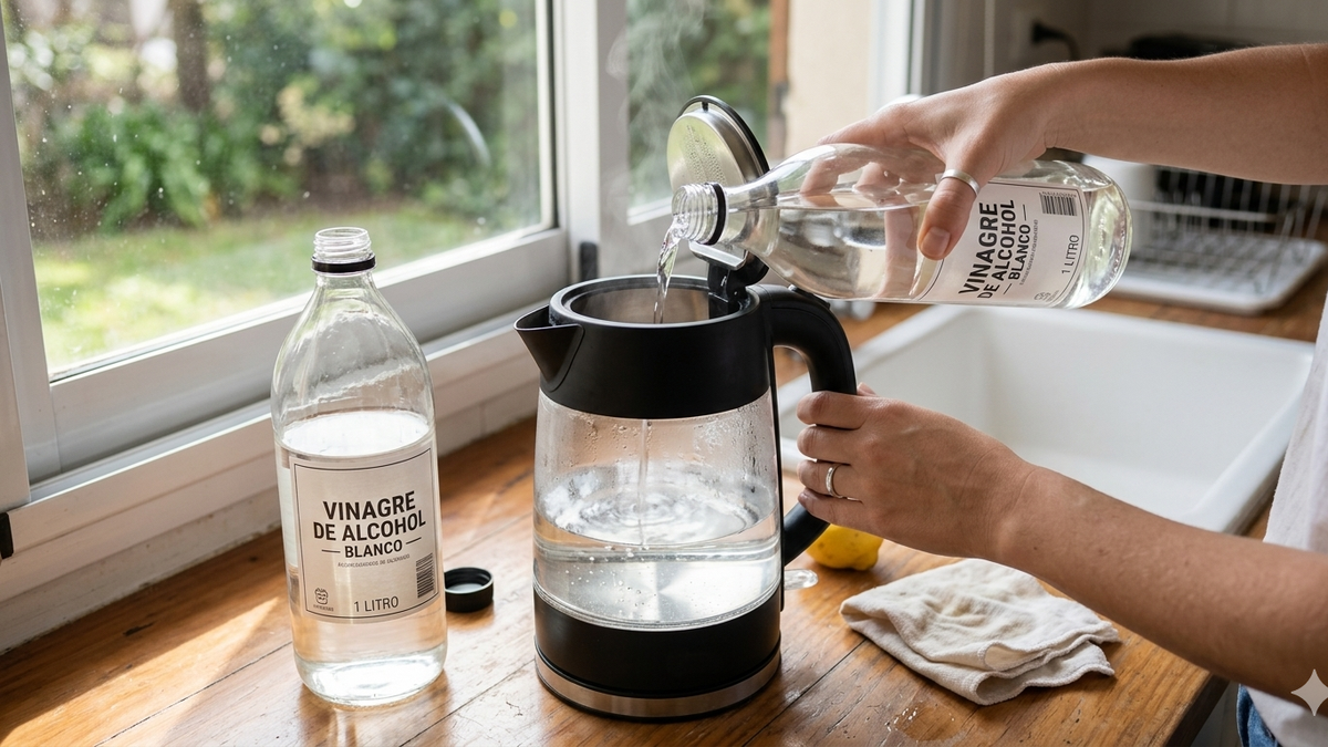 Por qué recomiendan poner vinagre en la jarra eléctrica para ahorrar energía