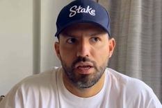 El Kun Agüero estuvo en Casa Rosada Foto: Archivo