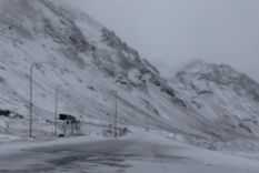 Esperan que la acumulación de nieve alcance entre los 30 y 40 centímetros.