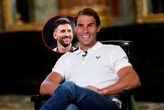 Rafa Nadal habló sobre su retiro y mencionó a Messi como uno de los deportistas que quiere ver jugar siempre.