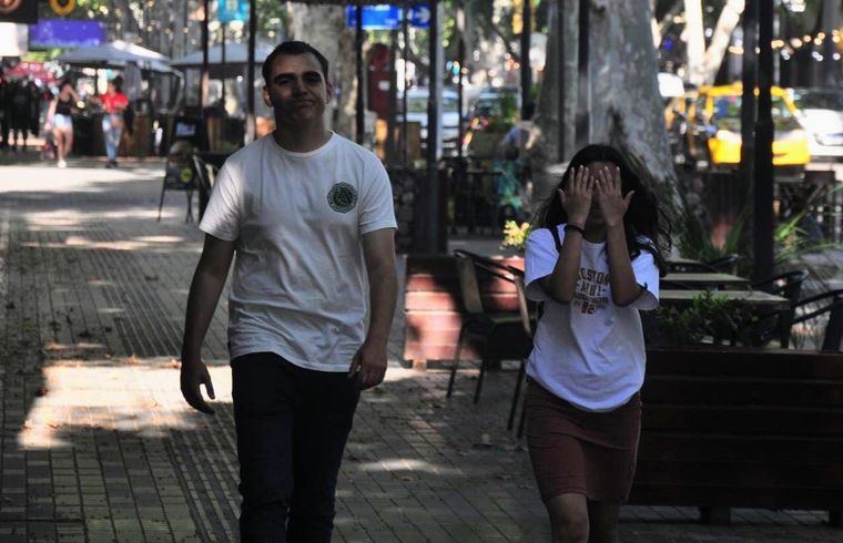El Zonda comenzó a percibirse en horas de la tarde Foto: Juan Ignacio Blanco / MDZ.