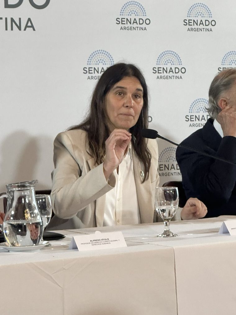 Teresa Day pidió que las senadoras voten en contra de las nominaciones de Lijo y Mansilla