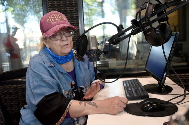 La Bruja de Menem estuvo en MDZ Radio Foto: Maximiliano Ríos/MDZ