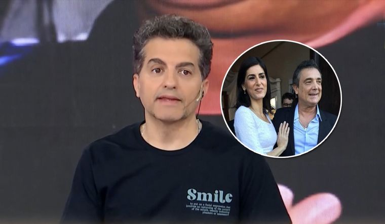 Angel de Brito aseguró que Artaza y Milone están separados. Foto: Captura TV