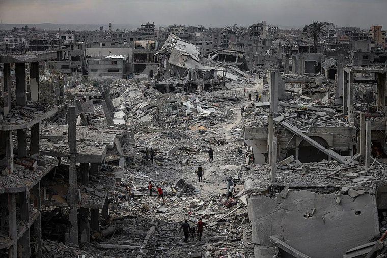 Más de 71.000 personas han muerto en ataques israelíes en Gaza.