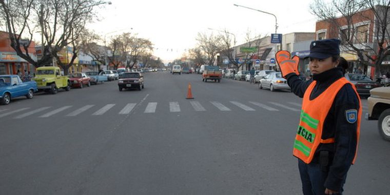 La avenida principal de Tunuyán tendrá nuevos semáforos.