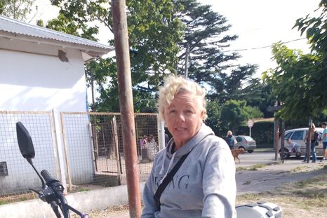 Marcela Mónica Vedda, la mujer víctima de femicidio en Tandil, era fanática de las motos Foto: Facebook