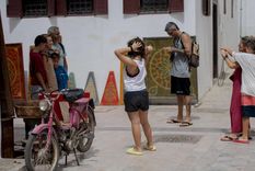 Marruecos en estado de alerta por el calor. Foto: Efe.