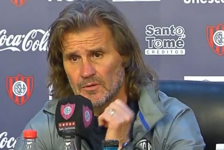 Insúa no se guardó nada a la hora de hablar sobre el partido de San Lorenzo.