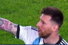 A Messi no le gustó el cantito de sus compañeros en los festejos de la Selección argentina