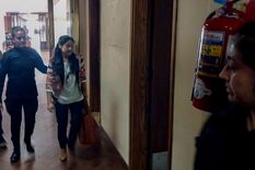 Miriam Yañez Verdugo en Comodoro Py. Foto: NA