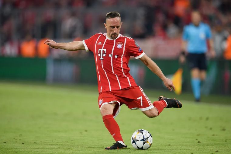 Ribéry, uno de los máximos ídolos del Bayern Múnich del Siglo XXI, debió retirarse por sus duras lesiones. Foto: Archivo