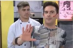 Gonzalito se asustó mucho con el temblor y un participante se desmayó en vivo