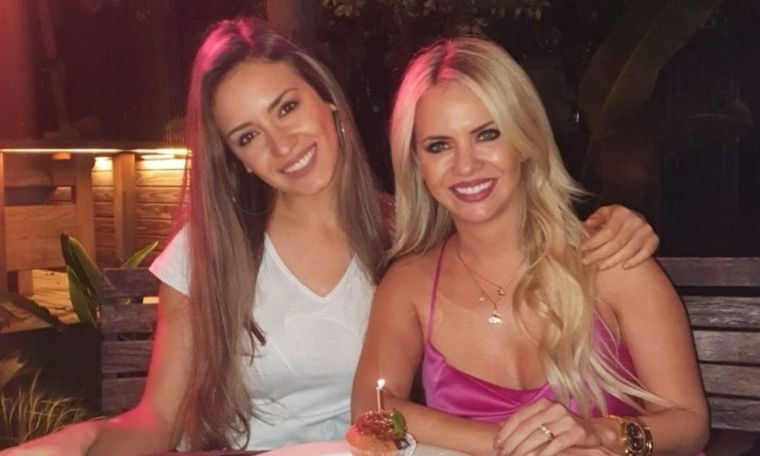 Alejandra Maglietti y su hermana Giuliana son muy unidas La hermana menor de la periodista es politóloga