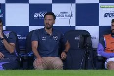El hijo de Carlo Ancelotti vivió una situación insólita en su debut en Botafogo. Foto: Captura TV El hijo de Carlo Ancelotti vivió una situación insólita en su debut en Botafogo. Foto: Captura TV