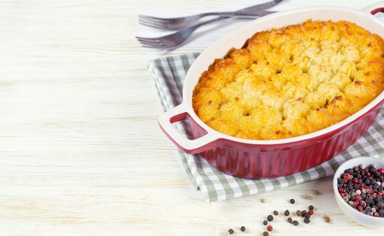 Pollo a la parmentier Una receta simple y deliciosa en pocos minutos Foto: Shutterstock