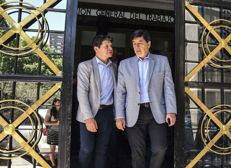 El encuentro se realizó en la sede de la CGT.