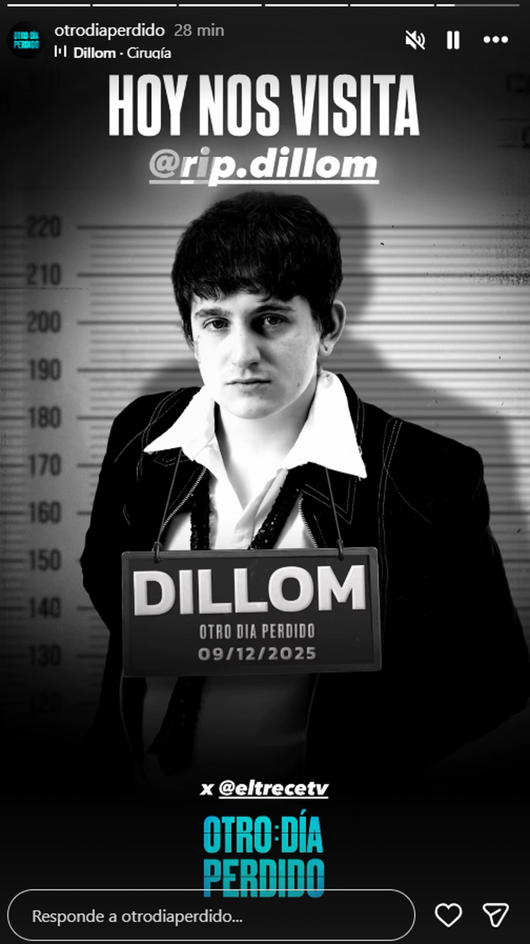 Dillom, el artista invitado por Mario Pergolini. Dillom, el artista invitado por Mario Pergolini.