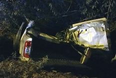 Así quedó la camioneta Foto: Ministerio de Seguridad