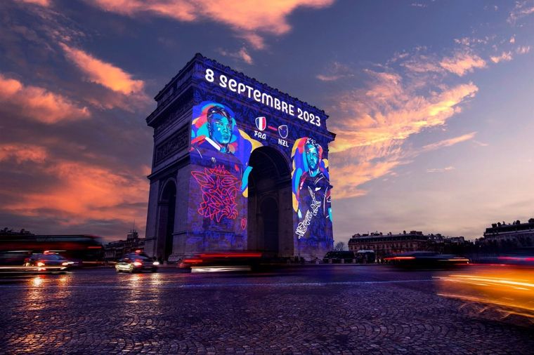 La Copa del Mundo de rugby Francia 2023 comenzará el 8 de septiembre con un gran partido entre Francia y Nueva Zelanda. Foto: Francia 2023