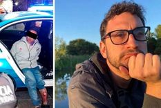 asi quedo el auto del hijo de felipe pigna despues del cinematografico robo que sufrio